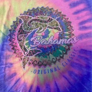 Colorful Bahamas Tie-Dye T-Shirt
